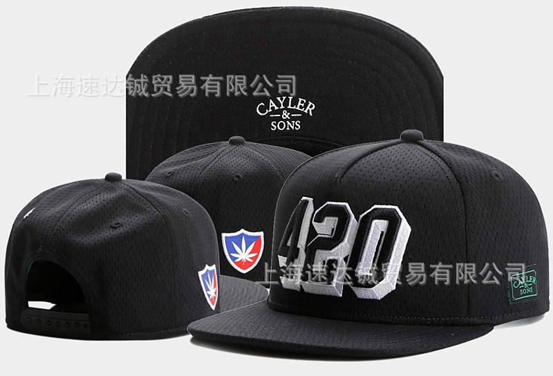 Mayorista comercio exterior sombrero plano sombrero ajuste sombrero sombrero de automóvil sombrero de moda americana sombrero de sol sombrero de sol