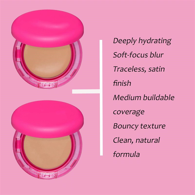 Тональная основа Peptide Bounce (Peptide Bounce) легкая и сияющая, компакт-крем, 10 оттенков