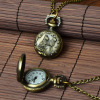 Antique pocket watch, quartz bronze retro necklace, Chinese horoscope, wholesale