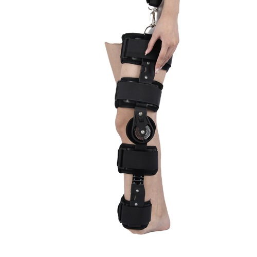 Fixed belt integrated knee joint adjustable fixed brace, easy to wear, upgraded knee joint patella protector