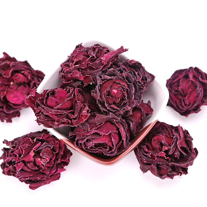 Mo Hong Rose Flower Crown Tea 50g Whole Dried Yunnan Roses for Brewing and Culinary Use quality and texture