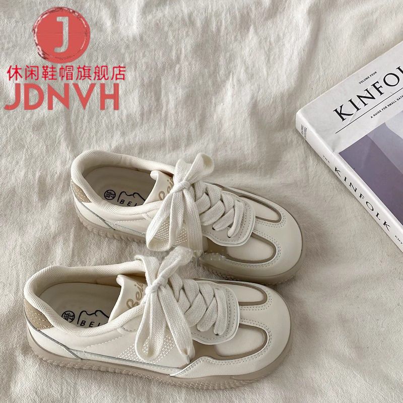 Nicho de diseño de estudiantes rosa de entrenamiento de skate zapatos de mujer otoño 2024 nuevos zapatos deportivos casuales Gump zapatos blancos