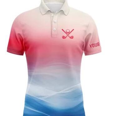 Trendy 3D Golf Print Polo Shirt Fashion Team Name Short-Sleeve Top in Stock Cartoon Trendy 3D Golf Print Polo Shirt Fashion Team Name Short-Sleeve Top in Stock Cartoon