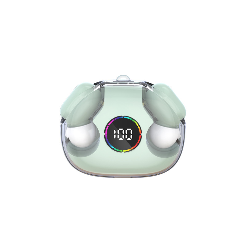 新型xg77走馬灯無線bluetoothイヤホンtws入耳式超長航続半透明宇宙室イヤホン|undefined