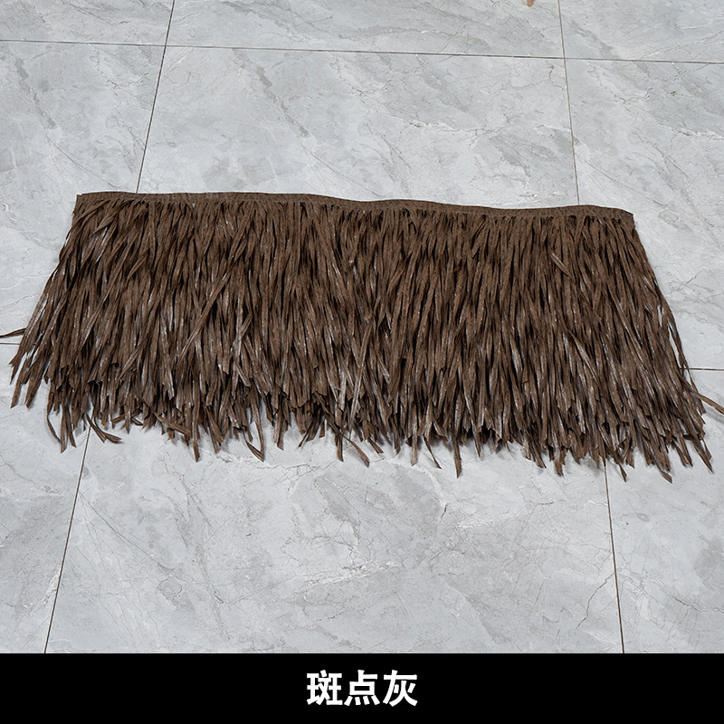 Скрученный ротанг в горошек серый【1m * 0.5m】