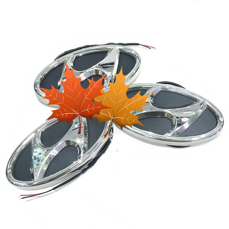 Aplicable a moderno luminoso estándar HYUNDAI IX25 luz trasera LED luz fría luz luminosa 4D coche logo luz transfronteriza
