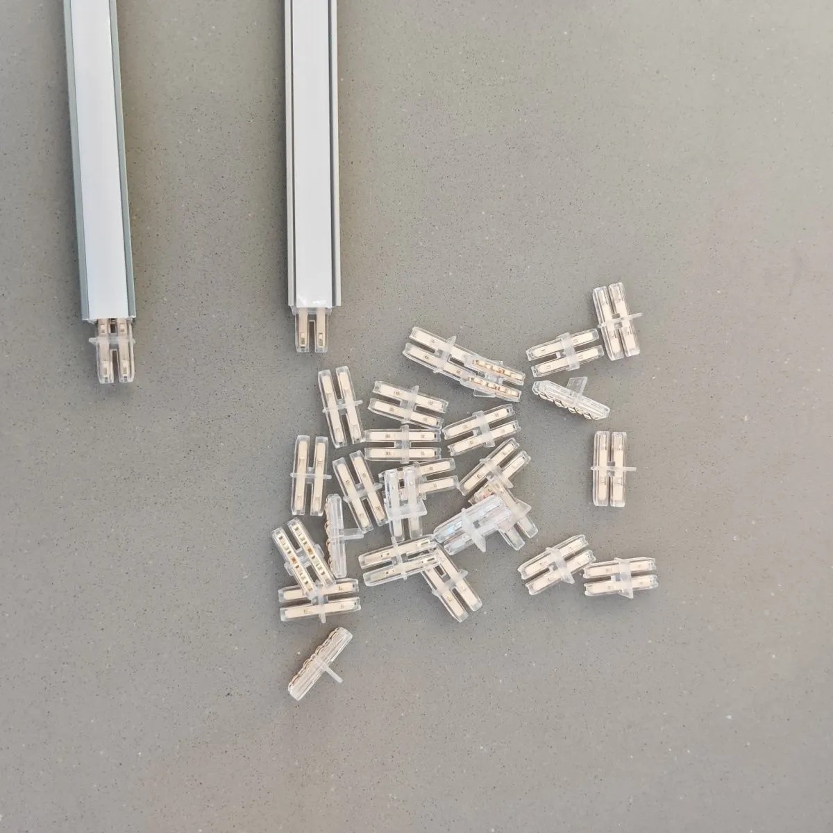 LED wardrobe lamp extension connector 10mm line lamp welding-free crystal connector hard light bar PC board to board connector