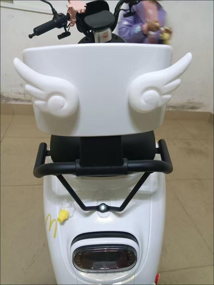 Electric scooter/motorcycle angel wing cat ear cute decorative stickers, helmet accessories, Aima/Tailg cute little accessories