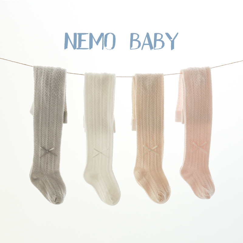 23 nuevo verano malla fina arco pantimedias polainas de las niñas bebé polainas a prueba de mosquitos estilo coreano