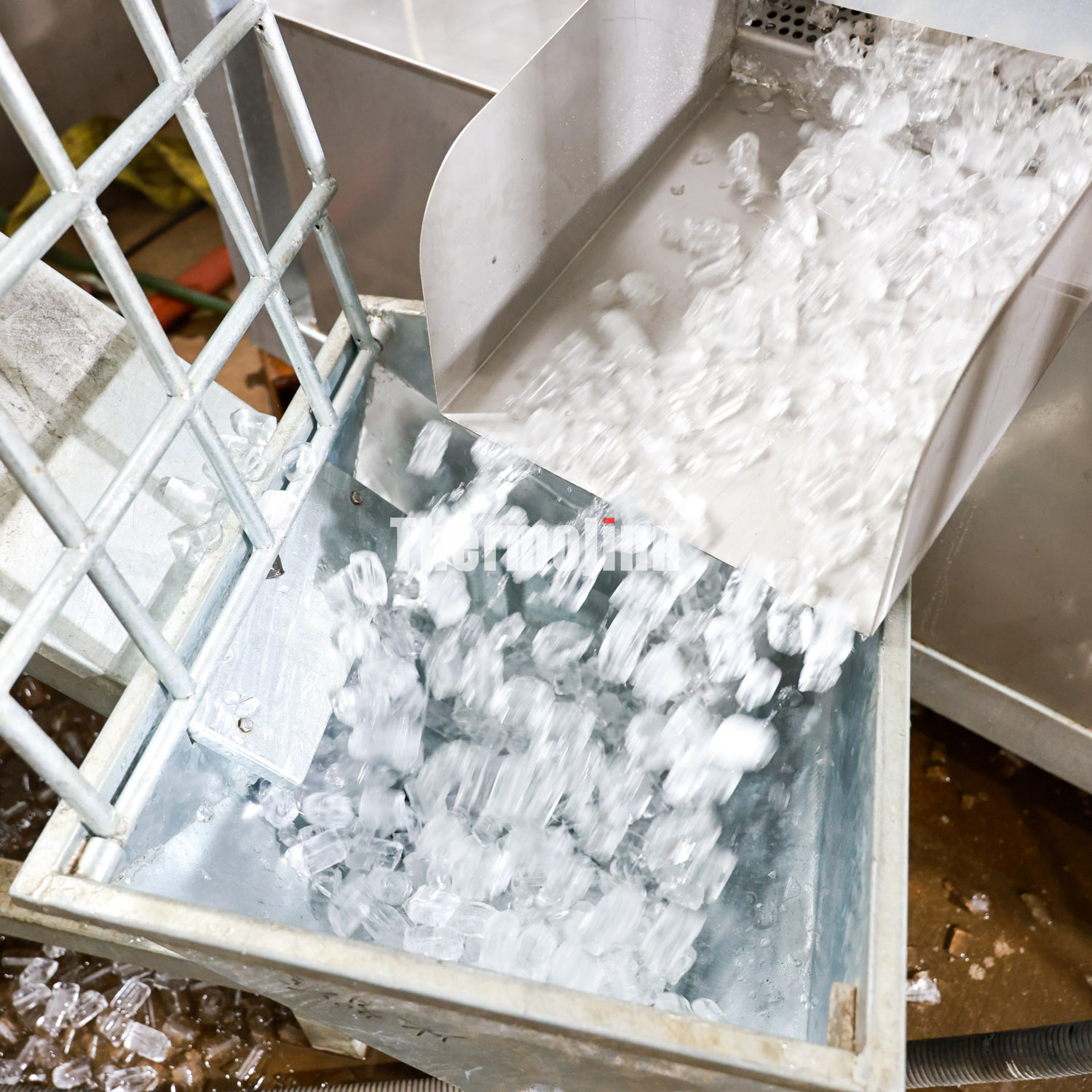 Hielo comestible de alto grado de higiene para cumplir con los estrictos estándares de seguridad alimentaria de todo el mundo, máquina de hielo de tubo de acero inoxidable de 20 toneladas