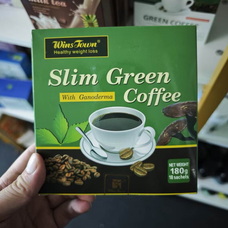 Foreign Trade Export Green Coffee Slim Green Coffee Weight Loss Tea Ganoderma Lucidum Instant Coffee