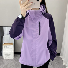 2023 Couple Outdoor 3-in-1 Windproof Waterproof Autumn/Winter Jacket Long Sleeve Outerwear Trendy Women's Windbreaker Jacket