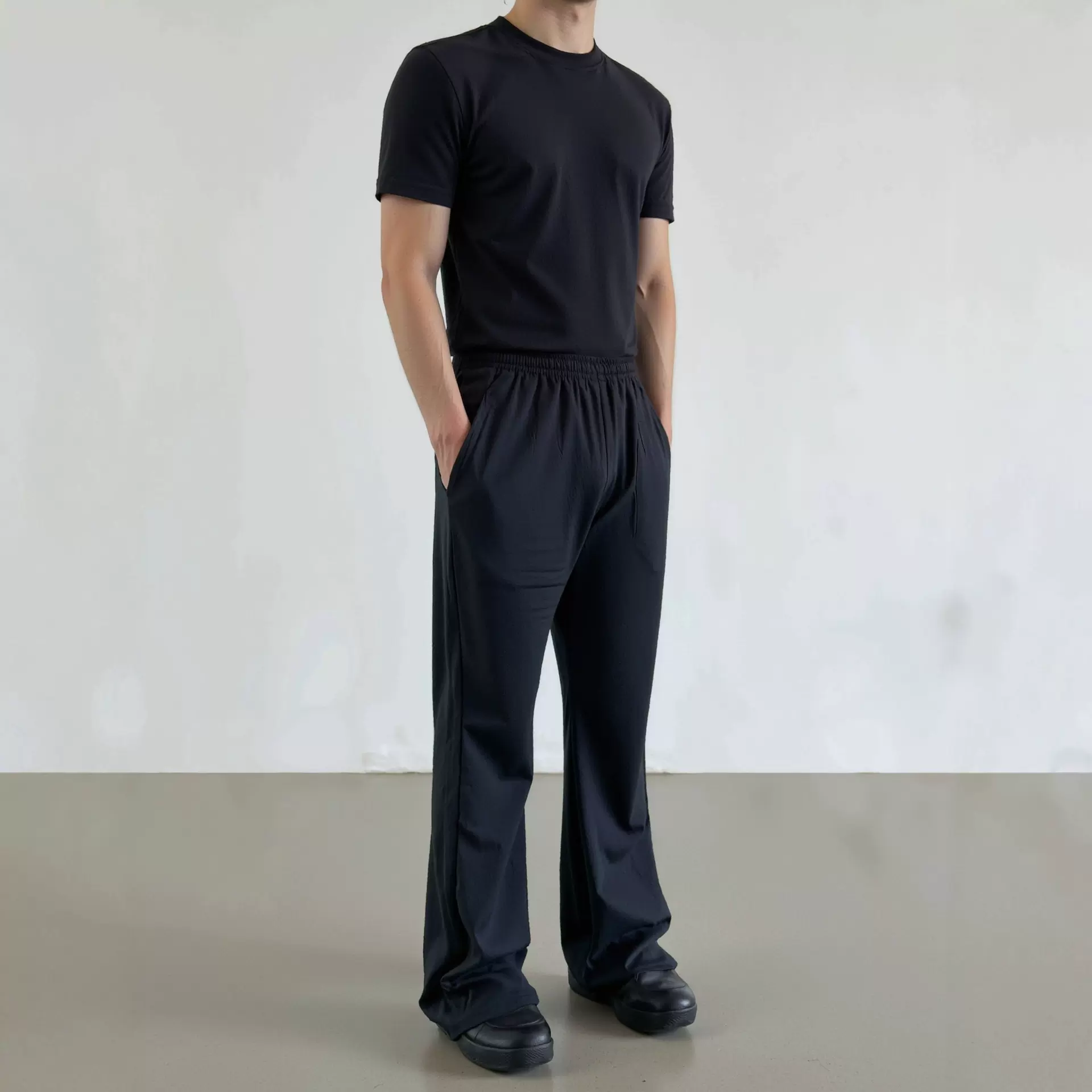 KZD男装|lulu同款高弹韧性夏季弯刀裤子男4.0运动训练微喇休闲裤