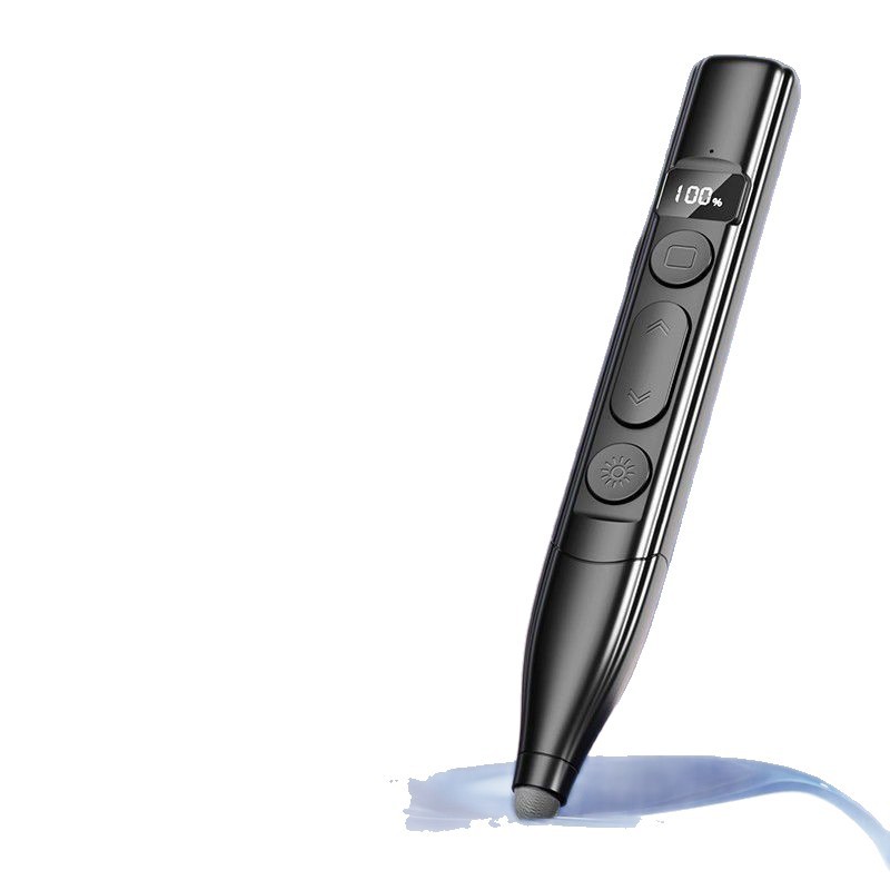 Lápiz Presentador Inalámbrico Modelo B8, Multifuncional, con Control Remoto Láser Inteligente, Proyección de Largo Alcance, Stock Disponible para Venta al Por Mayor.