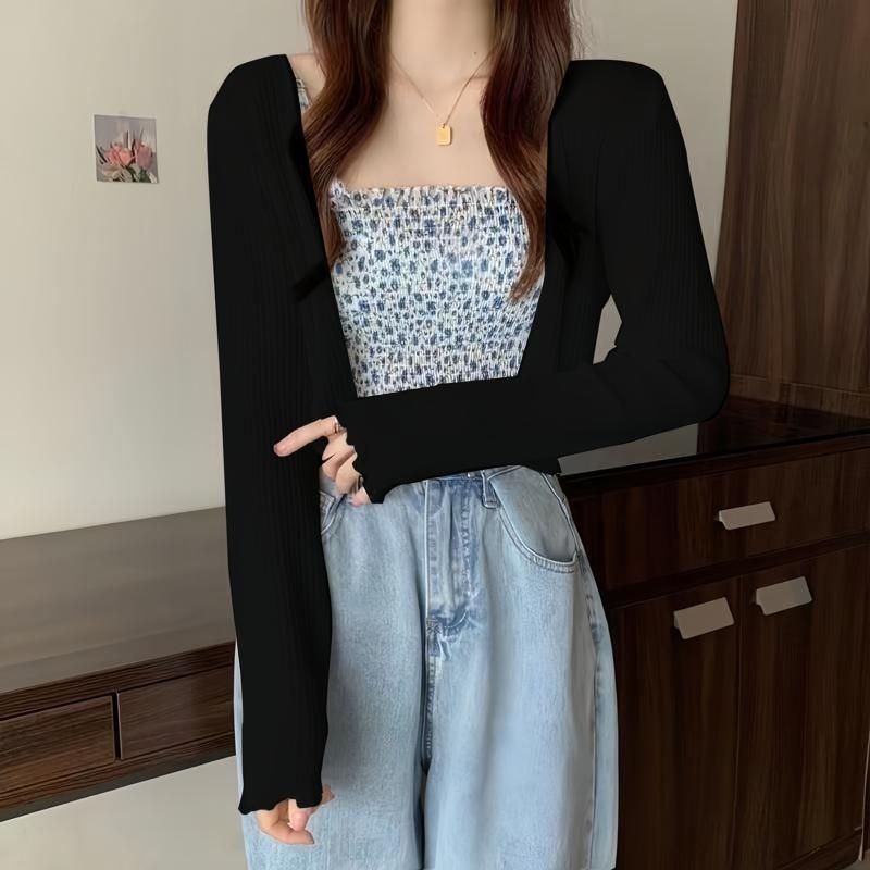 夏季薄款外搭小开衫外套女木耳边冰丝防晒白色小个子防晒衣女外穿