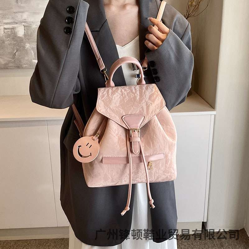 Mochila para mujer 2025 estilo caliente Mochila para estudiantes universitarios ins Mochila de nicho Bolso de mano