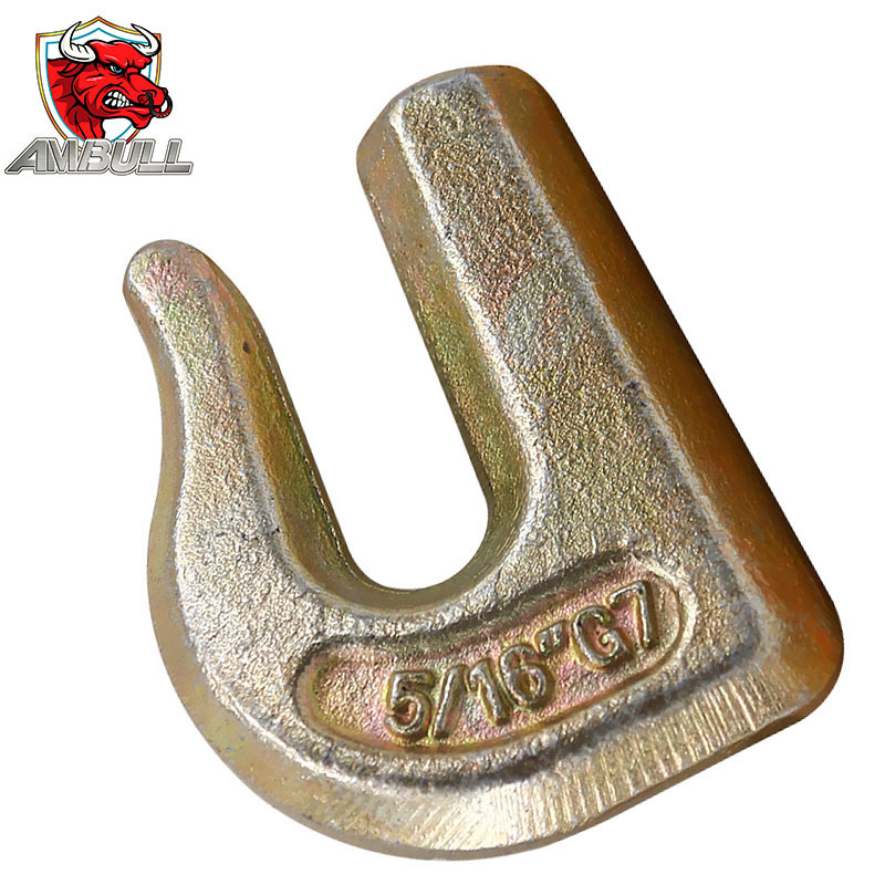 厂家供应 U型锻造钩 起重吊钩 起重机用吊具 拖车牵引锻造 量大优