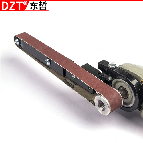 Model 100 angle grinder modified belt sander Woodworking belt sander Model 125 angle grinder modified mini belt sander