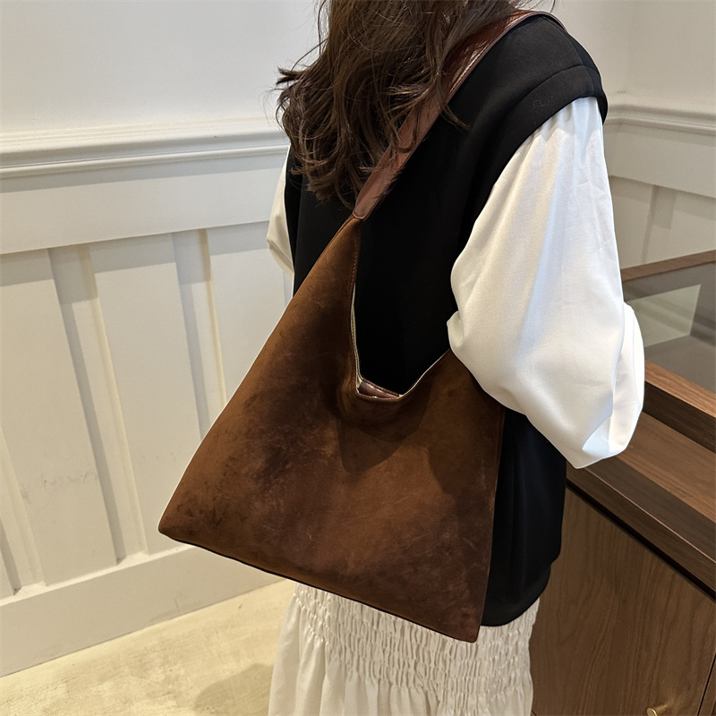 Retro pu bolso grande para mujeres 2024 nuevo otoño invierno gran capacidad bolso de hombro de alta calidad bolso de viaje