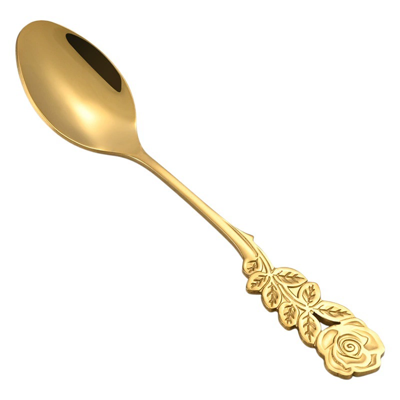 Ложка из нержавеющей стали креативная десертная ложка для торта Вилка Птичье гнездо ложка кофейная ложка Свадебная подарочная ложка