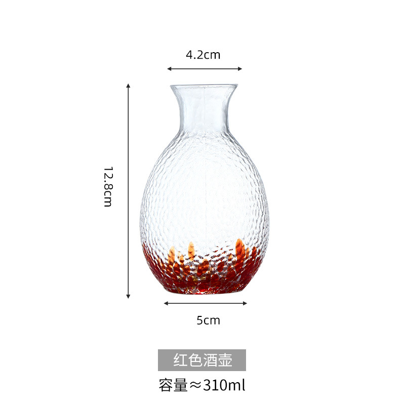 레드 컬러 와인 포트