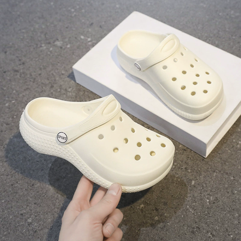 Детские тапочки 2025, новый летний стиль, легкие, дышащие, не вонючие, удобные для ношения в помещении и на улице, нескользящие носки.