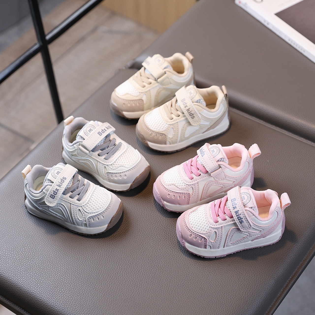 Unisex Baby Toddler First Walkers Soft Sole Flexible Sneakers Boys Girls 0-4 Years Old Comfortable Start Shoes_voghion.com