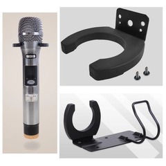 Factory direct sales KTV microphone hanger microphone hook wall hook metal hanger hotel home KTV supplies