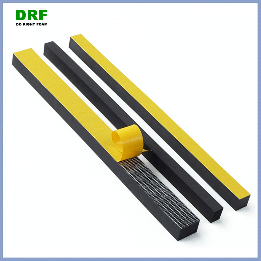 厂家供应Foam高弹性EVA发泡泡棉条foam 密封EVA泡棉发泡条