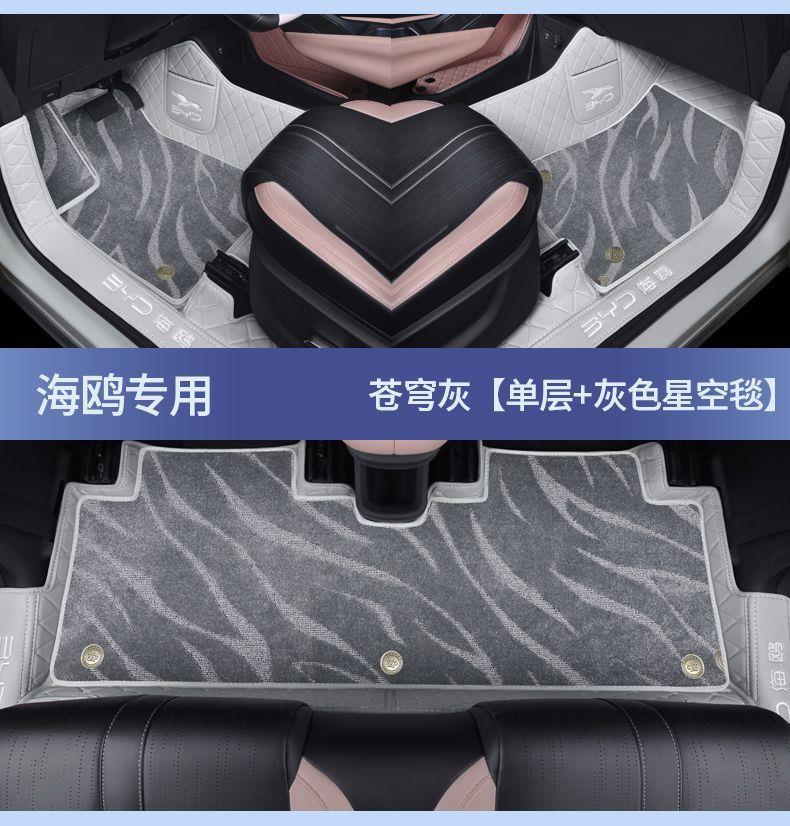 Suitable for BYD Seagull 2025 model interior, intelligent driving, free and dynamic, BYD Seagull floor mats, full coverage, dirt-resistant