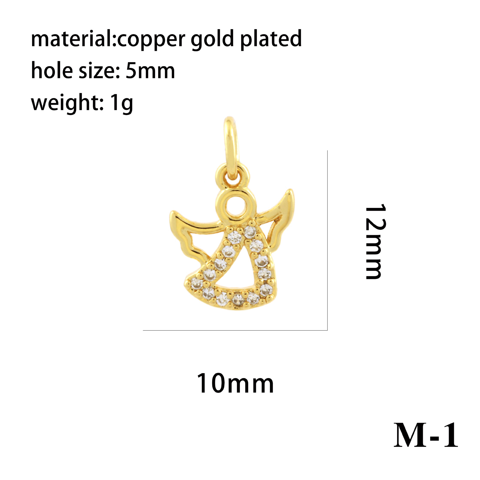 1g Weight Pendant Jewelry Making Type 13 * 7mm Jewelry Making Size Zircon Inlay Material DIY Jewelry Accessories Classification 1 Piece Quantity Copper Material Cartoon Character Pattern All Seasons Season Casual Style 1 Piece 13 * 7mm Copper Zircon Cartoon Character Pendant 14