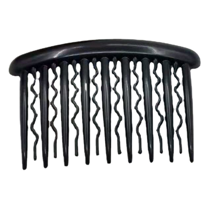 Hair Comb Rhinestone Hairpin Bangs Comb Women's Hair Set Top Clip Bangs Clip Headwear Plastic Hairband Hairpin