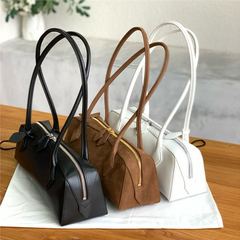 法式小众腊肠包复古腋下法棍包真皮女士手提包休闲通勤时尚单肩包