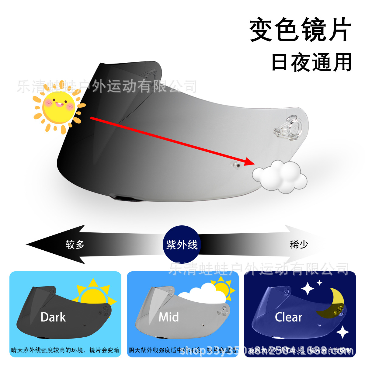 AGVK1/K3SV/K5S 빛에 민감한 변색 (투명한 홍차)