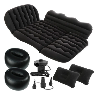 Vehicle-mounted inflatable bed | Car Mattress with 3/7 Split Headrest