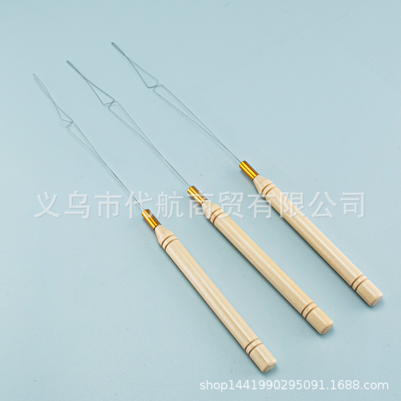 假发接发配件接发串珠器接发钩针 假发钩针 环串珠器 环串珠器