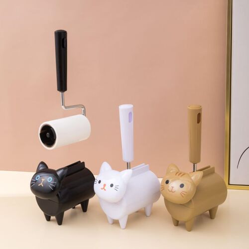 Cartoon Hair Sticker Roller Tearable Japanese Portable Clothes Sticky Paper Pet Sticky Hair Cat Hair Remover