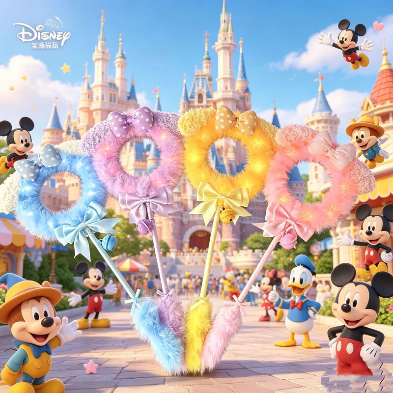 Melody Glowing Magic Wand Plush Toy with Lights, Fairy Wand Children's Toy, Night Market Stall Photo Prop Wholesale Melody Glowing Magic Wand Plush Toy with Lights, Fairy Wand Children's Toy, Night Market Stall Photo Prop Wholesale