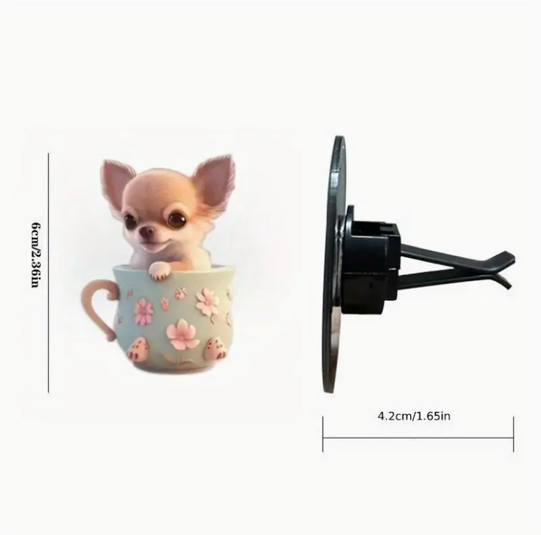 Comercio exterior transfronterizo suéter gatito productos acabados ventilador clips decoración de automóviles perfume adorable acrílico decoración impermeable image 73