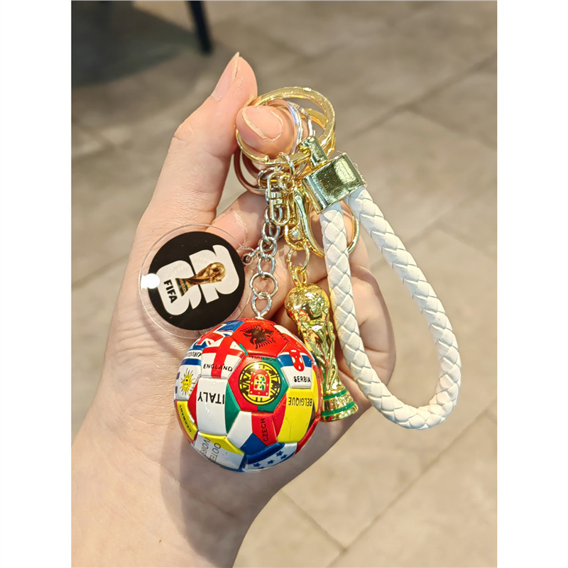 2026 Usa-Mexico-Canada World Cup Soccer Keychain Hercules Cup Pendant Fan Souvenir Small Gift for Friends 2026 Usa-Mexico-Canada World Cup Soccer Keychain Hercules Cup Pendant Fan Souvenir Small Gift for Friends