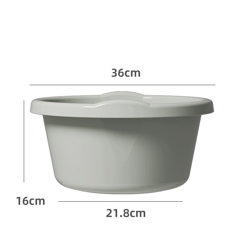Plastic big washbasin for students for laundry, increased thickness