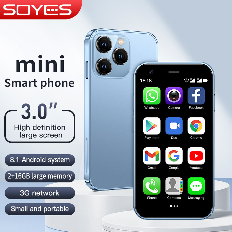 Cross-border Soyes Xs15 Mini Phone, Quad-core Android Smart Phone With...