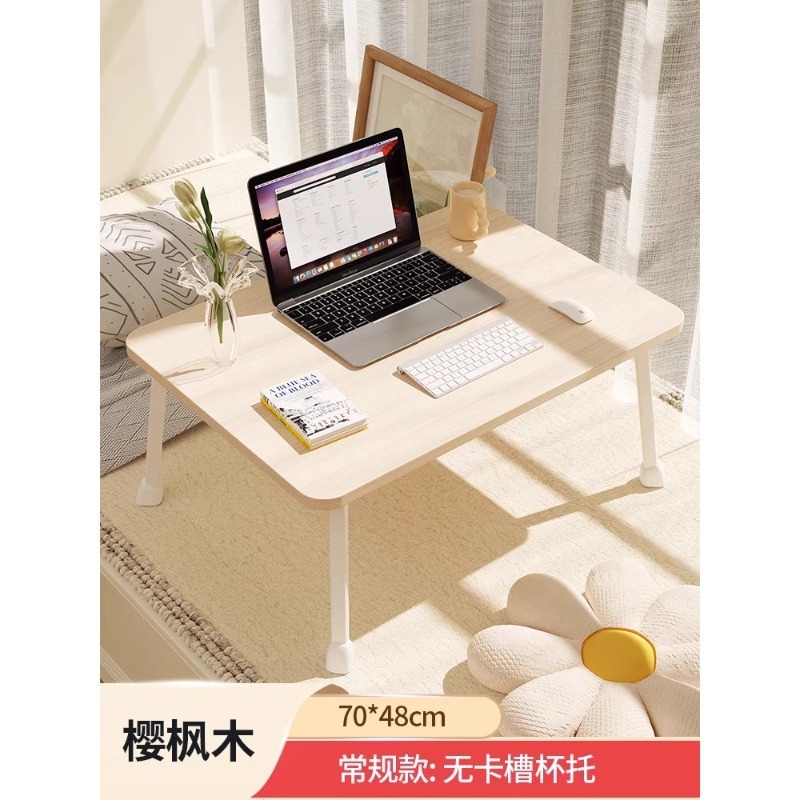 ベッド上の小さなテーブル、怠惰なコンピューターテーブル、家庭用折りたたみテーブル、学生寮の上段のライティングテーブル、寝室の出窓デスク|undefined