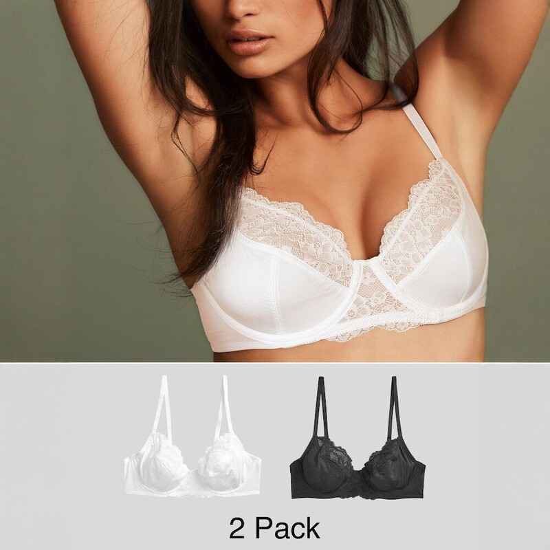 Original Foreign Trade Lace Ultra-Thin Bra Without Padding, with Underwire, Push-Up, Minimizes Large Bust, Gathers Side Breasts, Comfortable Lingerie