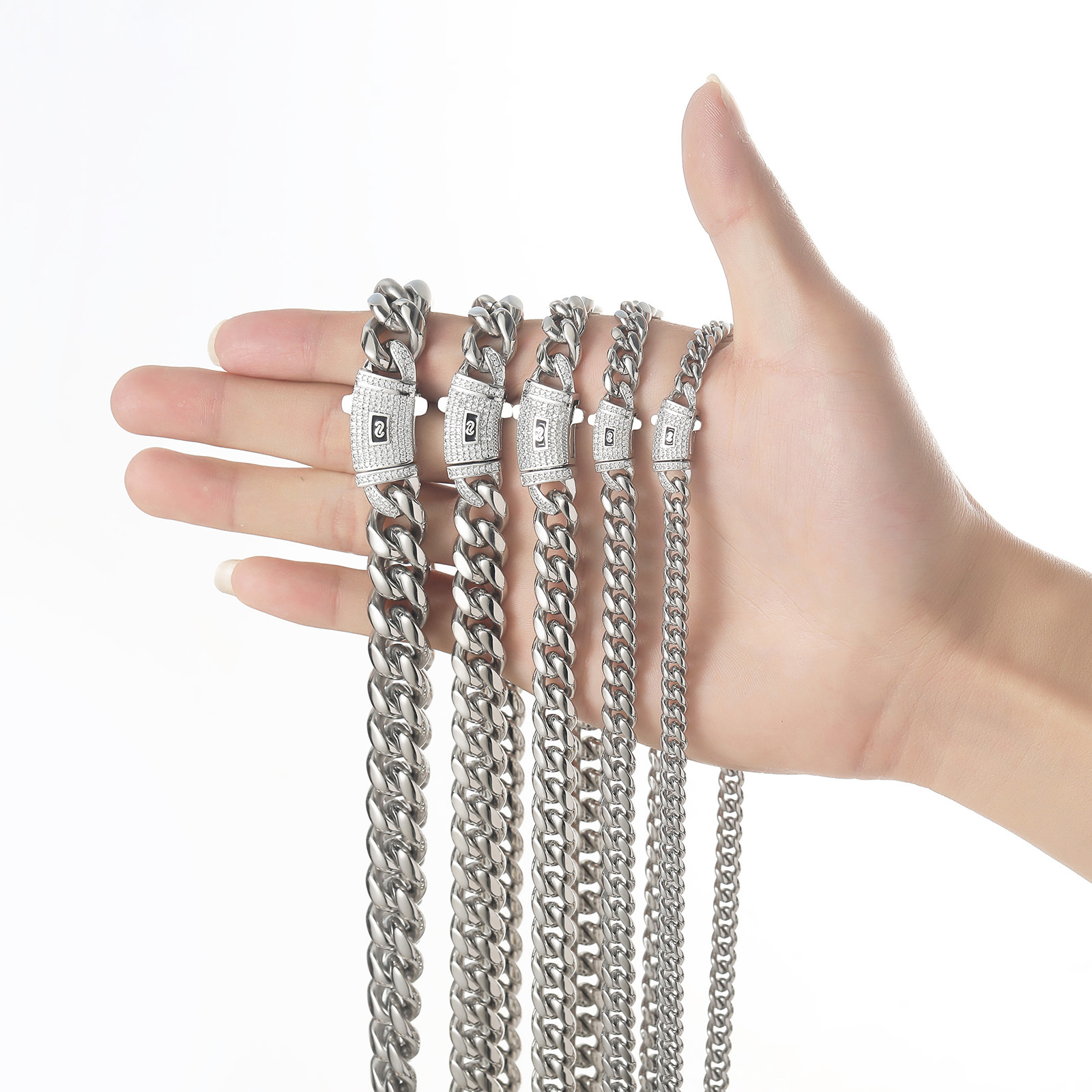 Acero Inoxidable 304 Cobre Chapado En Oro De 14 Quilates. Casual Estilo Simple Enchapado Embutido Geométrico Circón Pulsera Collar display picture 3