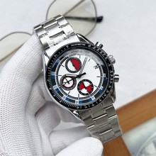 OMG賽車系列多功能六針2023新款高端時尚商務休閑男士石英手表