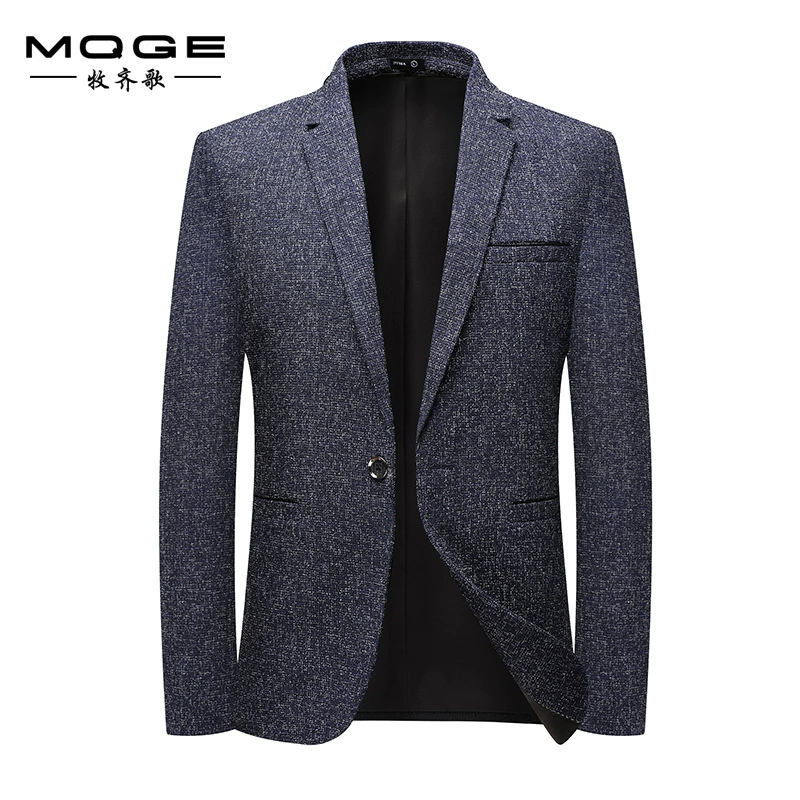 Весенне-осенний новый мужской костюм в корейском стиле, тонкий однорядный маленький костюм на одной пуговице, мужская куртка в корейском стиле, модный красивый топ