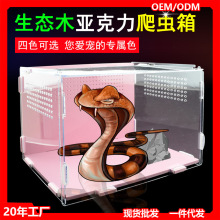 爬虫箱饲养保温盒亚克力透明造型房宠物陆龟蜘蛛蜥蜴刺猬角蛙