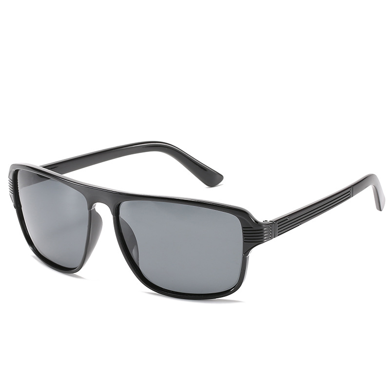 Caja de gafas de sol polarizadas transfronterizas de los hombres de comercio exterior de Europa y América de conducción simple gafas de sol retro suministro directo de fábrica