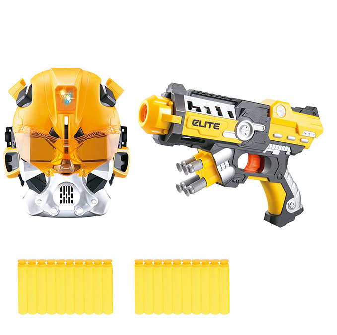 손으로 그린 소프트 총알 총이 장착된 SB521A